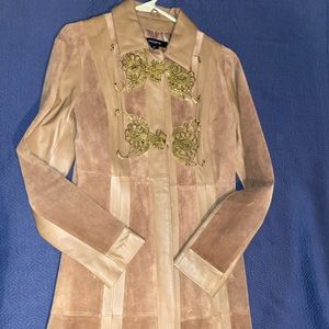 Arden B leather and suede jacket